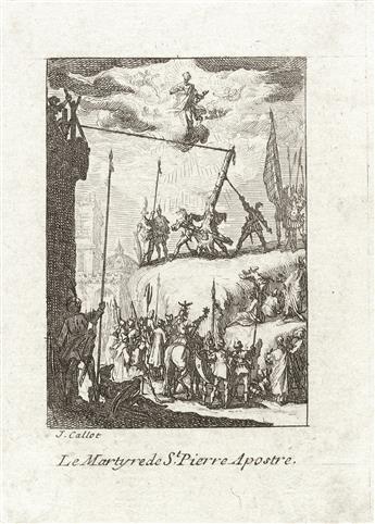 JACQUES CALLOT Collection of 24 etchings.